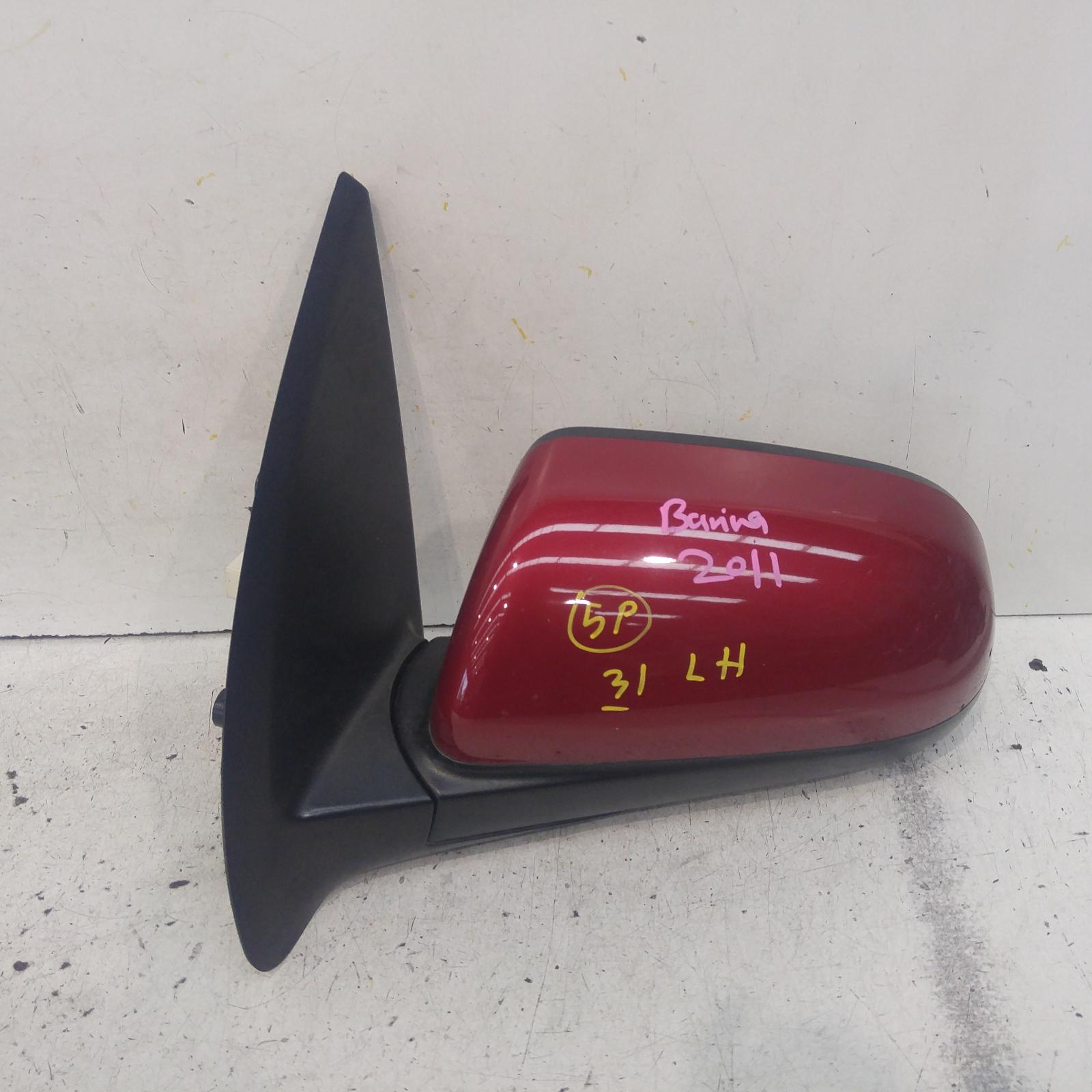 Barina Door Mirror Left 2008-2012 tk,hatch,07/08-12/12 partwh #159219