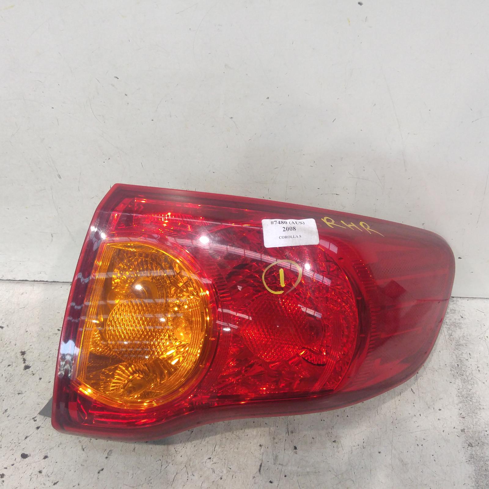 Corolla Taillight Right 2007-2010 zre152/153r,sedan,03/07-02/10 00007480 #160731