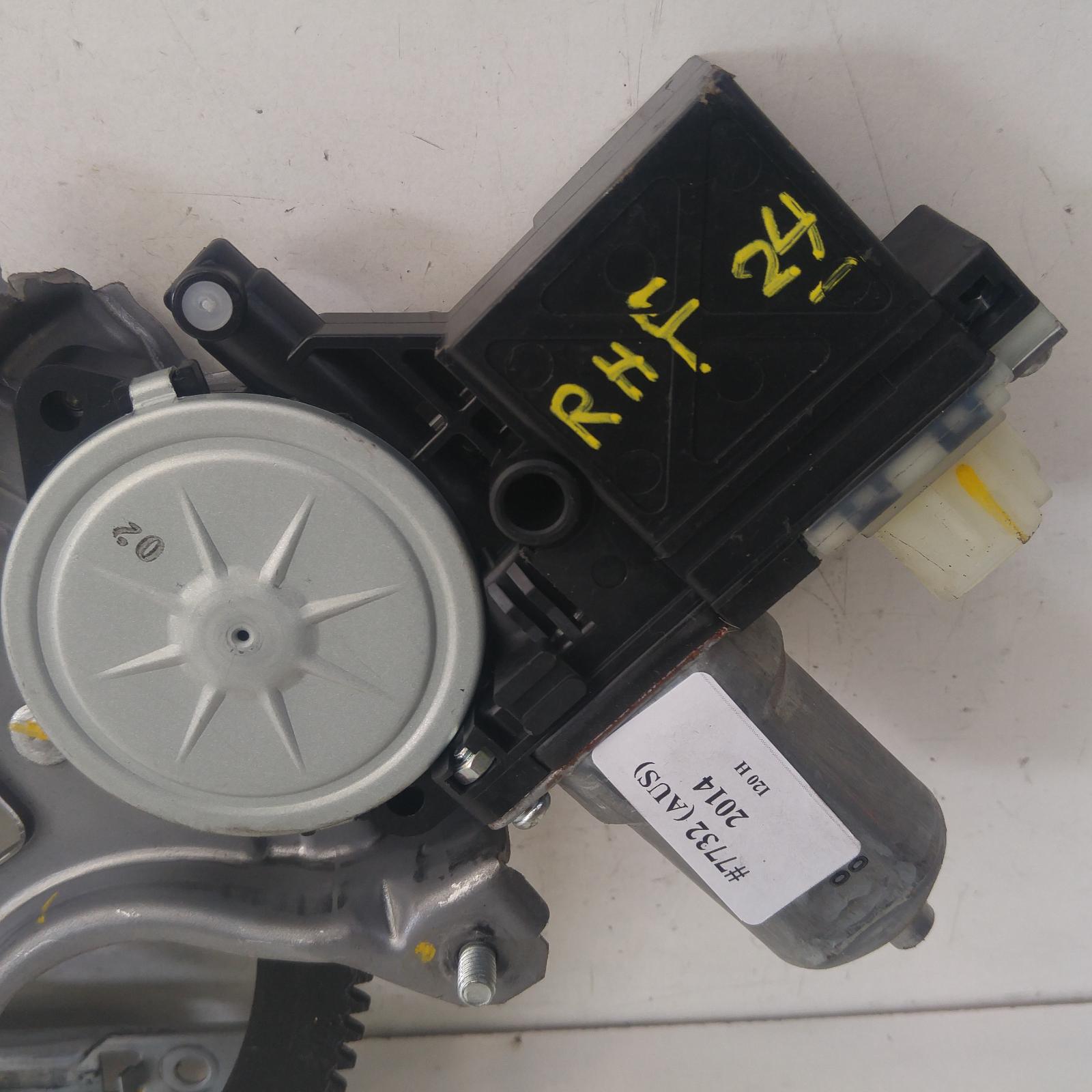 I20 Window Regulator/motor Front Right 2010-2015 pb,5dr hatch,07/10-12/15 00007732 #164760