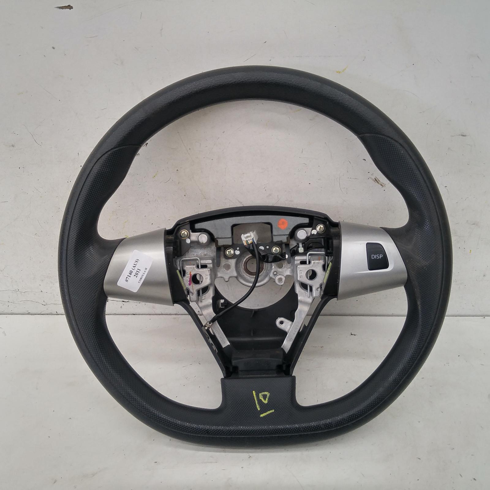 Corolla Steering Wheel 2009-2013 vinyl,zre152r,hatch,11/09-12/13 00007140 #165983