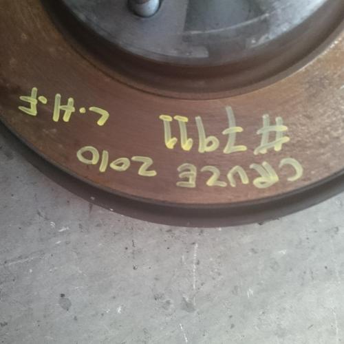 hub assembly front left