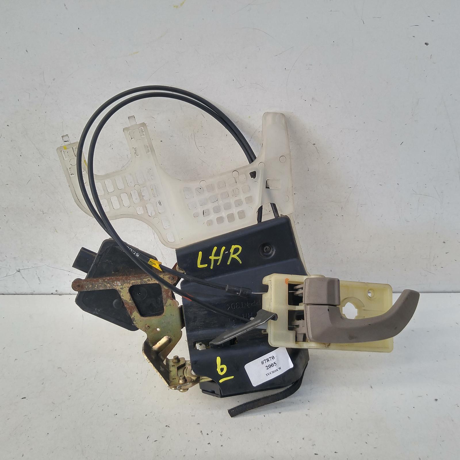 Tucson Door/boot/gate Lock 2004-2010 left rear door lock,08/04-01/10 00007870 #169490