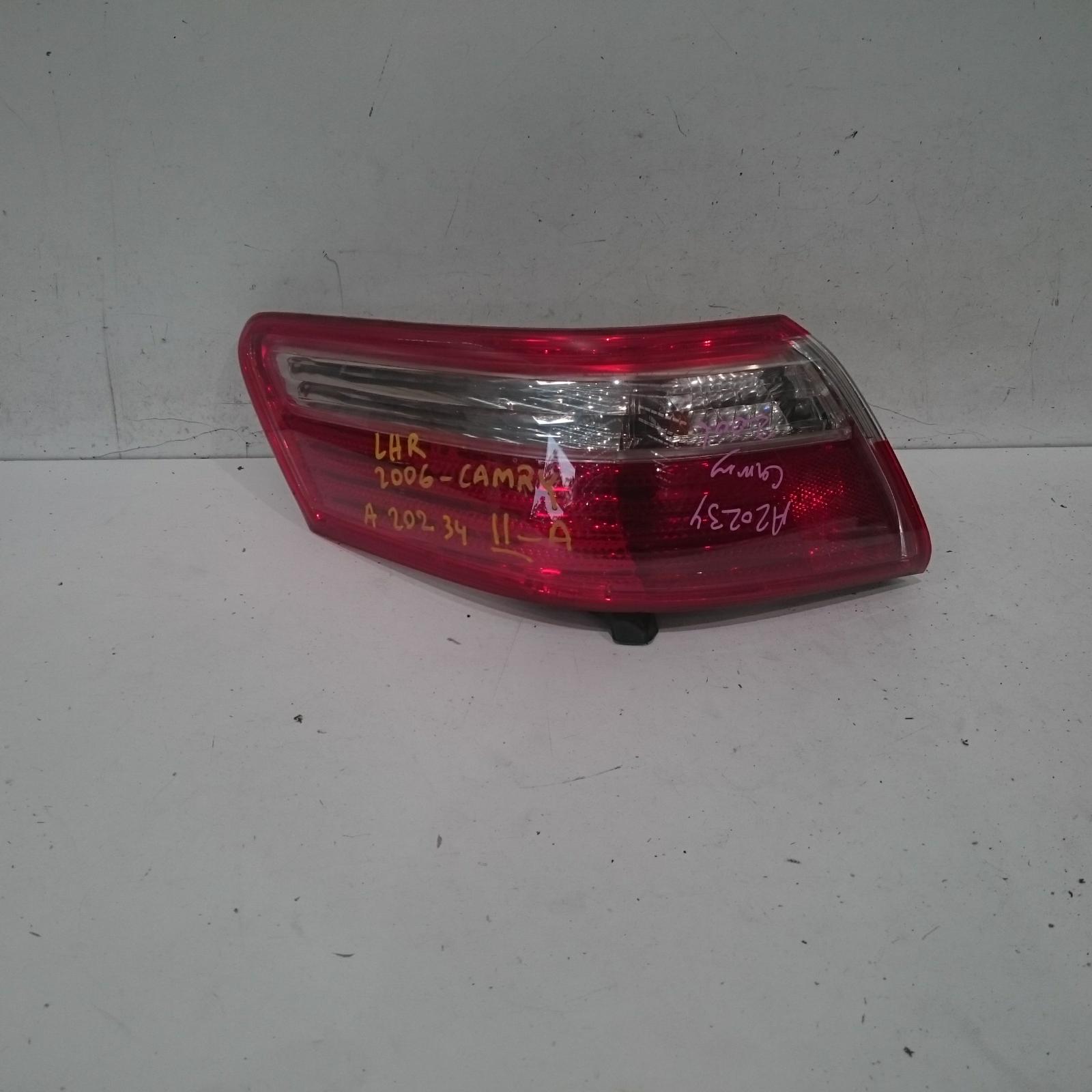 Camry Taillight Left 2006-2009 acv40,06/06-03/09 partwh #170090
