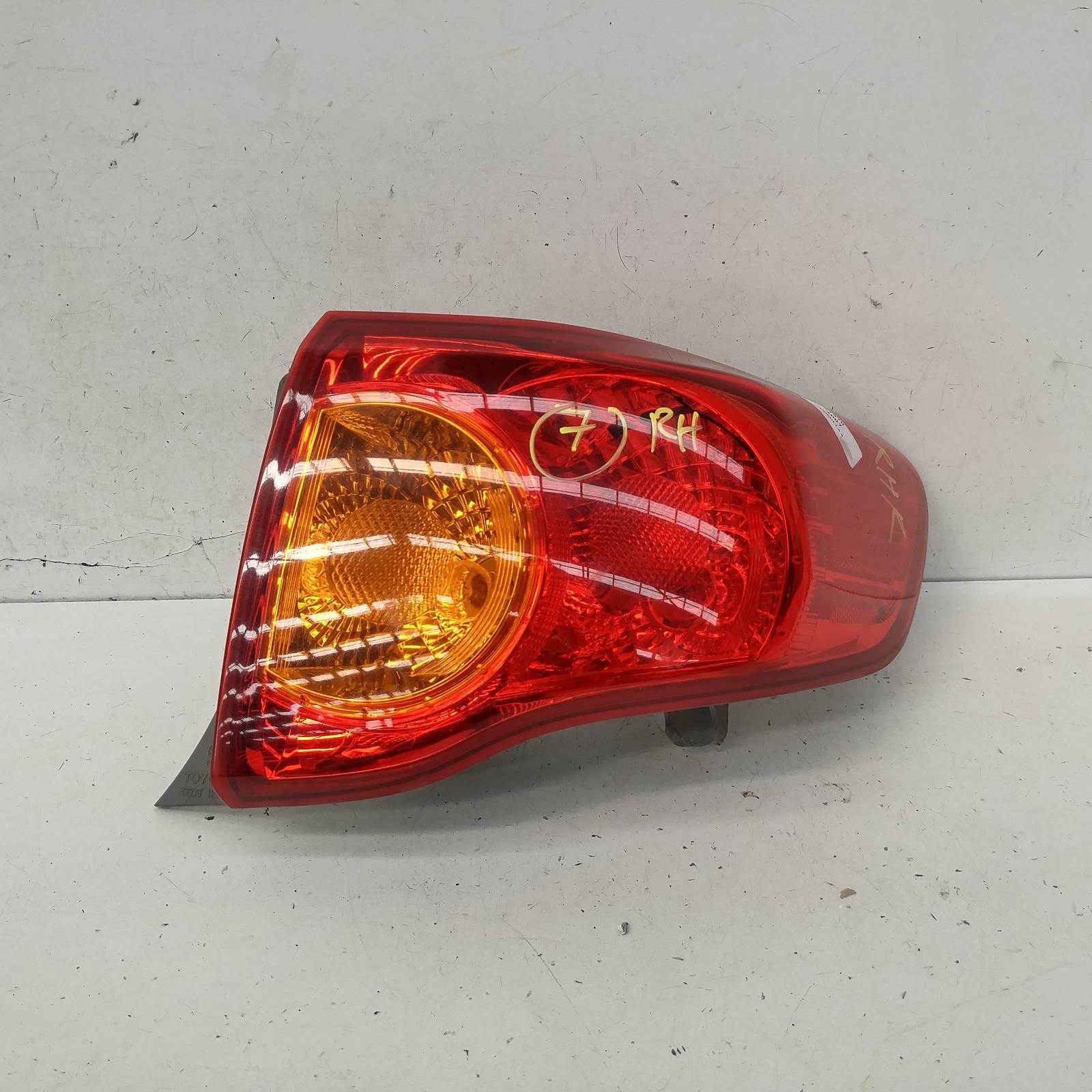 Corolla Taillight Right 2007-2010 zre152/153r,sedan,03/07-02/10 00007970 #170649