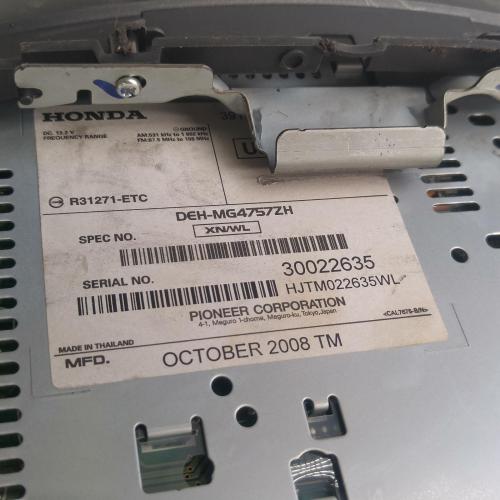 heater/aircon controls