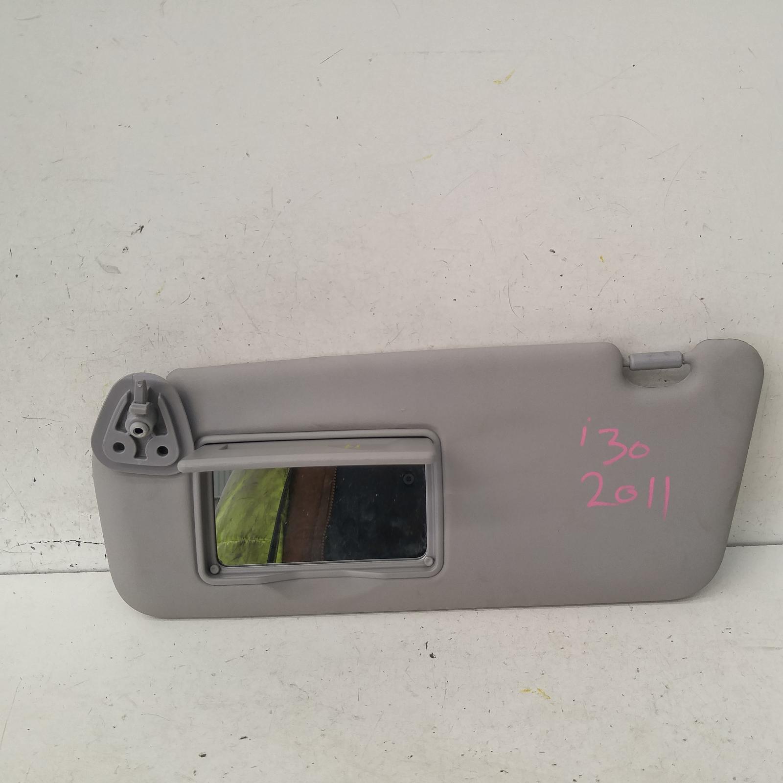 I30 Sunvisor 2007-2012 fd,lh side,non light type,09/07-04/12 partwh #171976