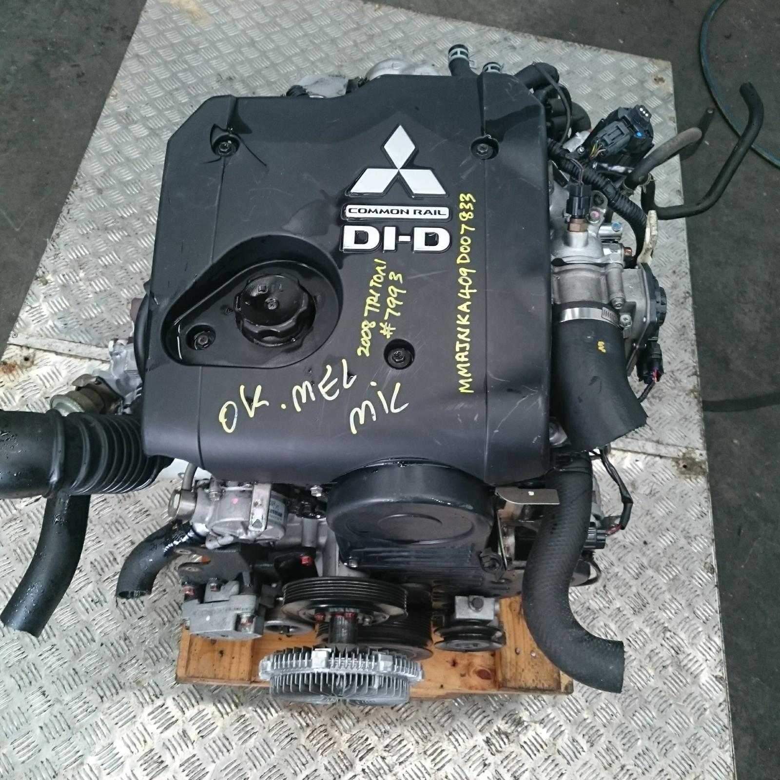 173197, Used engine for 2008 triton| diesel, 2.5, 4d56