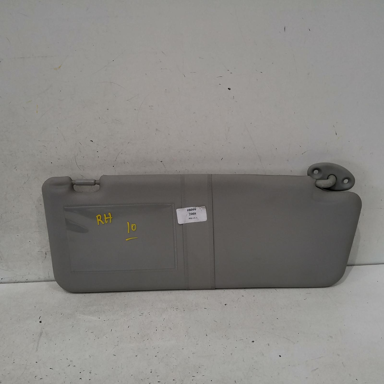Hilux Sunvisor 2005-2015 rh side,02/05-08/15 00008099 #176365