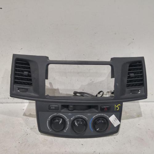 Controles del calentador / aire acondicionado