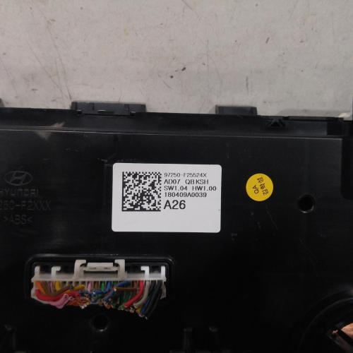 heater/aircon controls