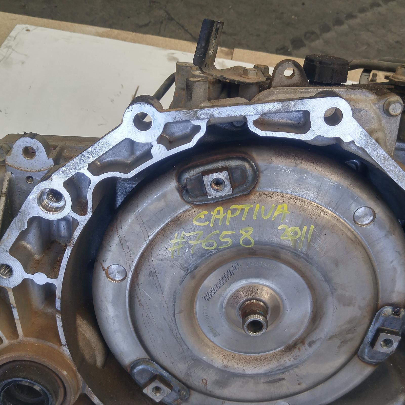 180549, Used transmission/gearbox for 2011 captiva auto, fwd, petrol