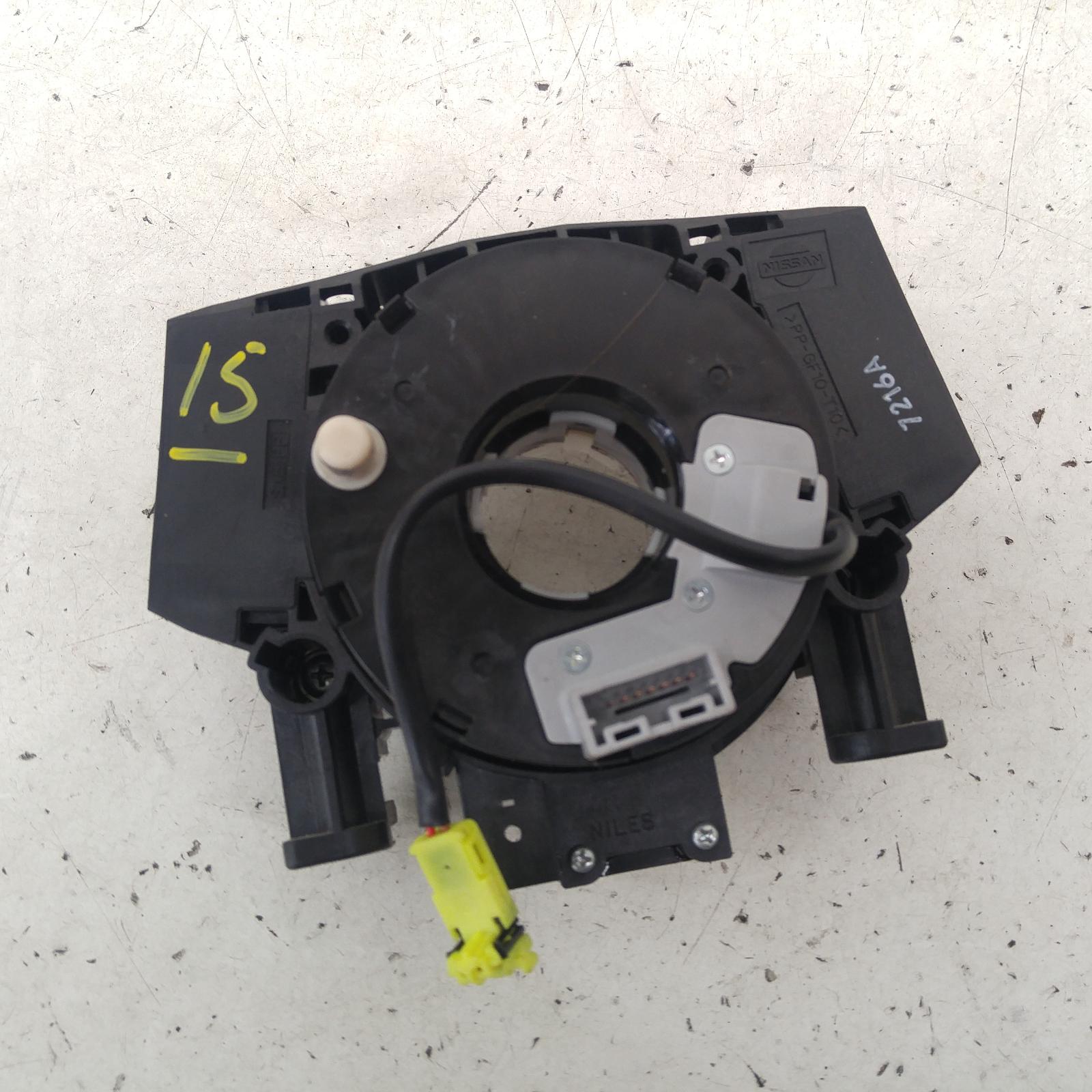 182774, Used airbag module/sensor for 2006 navara d40, clockspring, 7