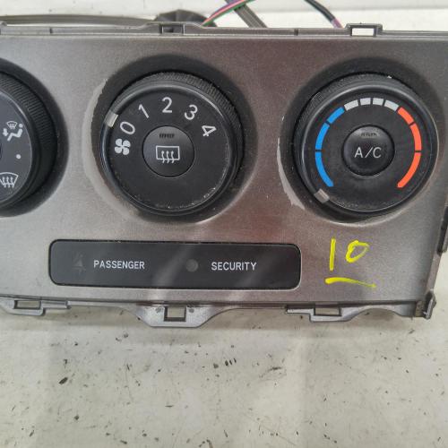 heater/aircon controls