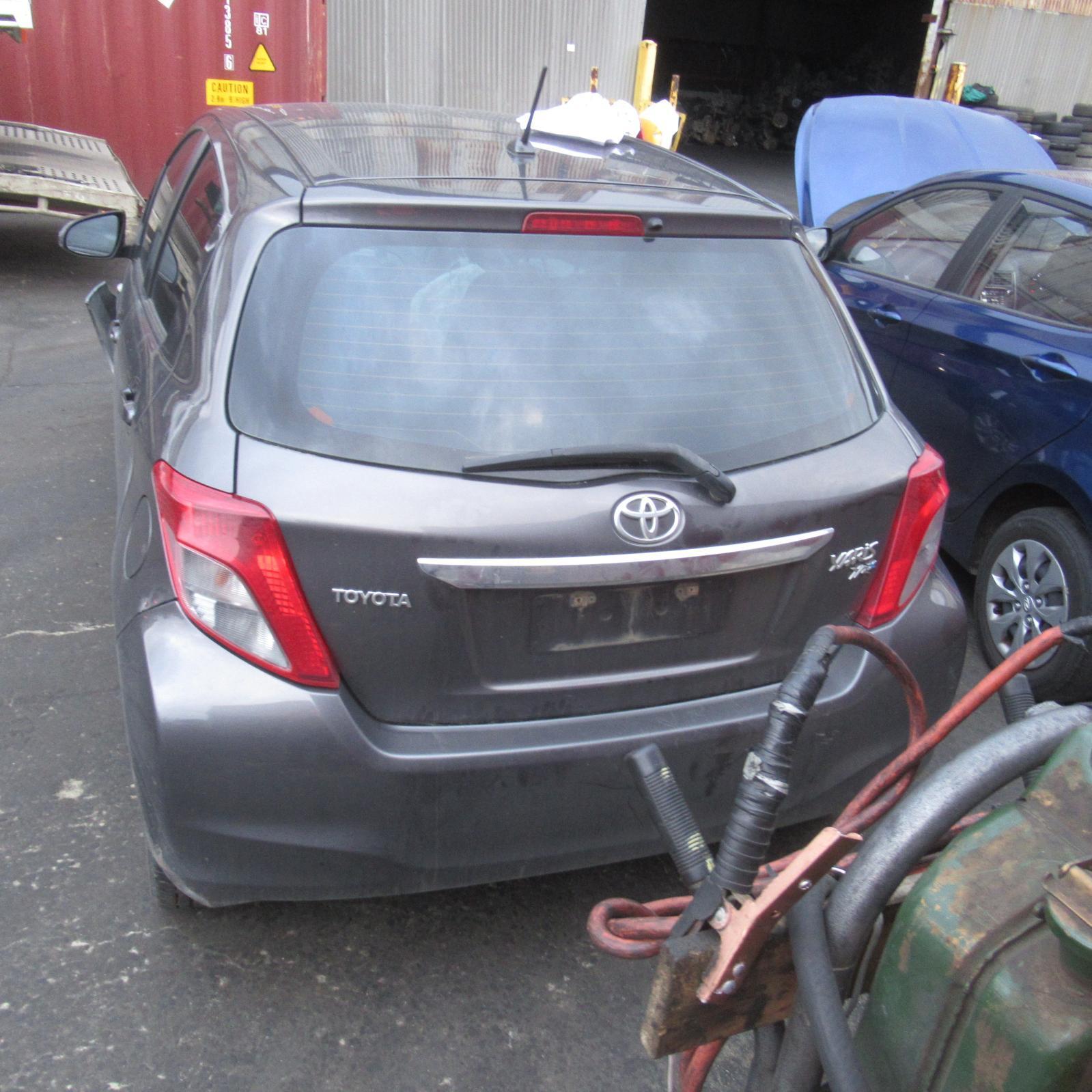 183927, Used bumper rear for 2011 yaris ncp13, hatch, yr/yrs/yrx, 11