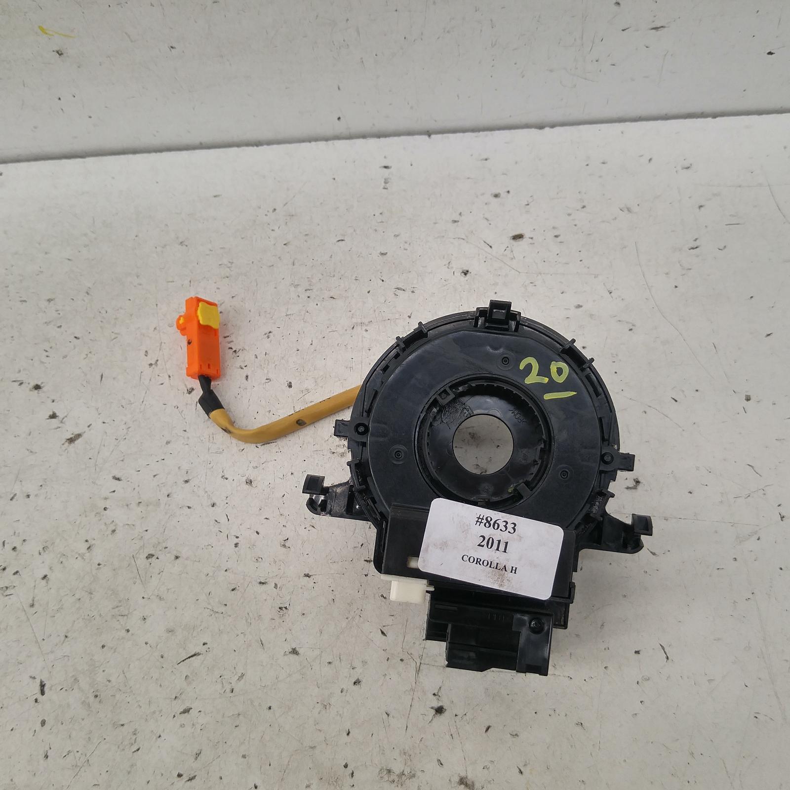 188993, Used airbag module/sensor for 2011 Corolla clockspring