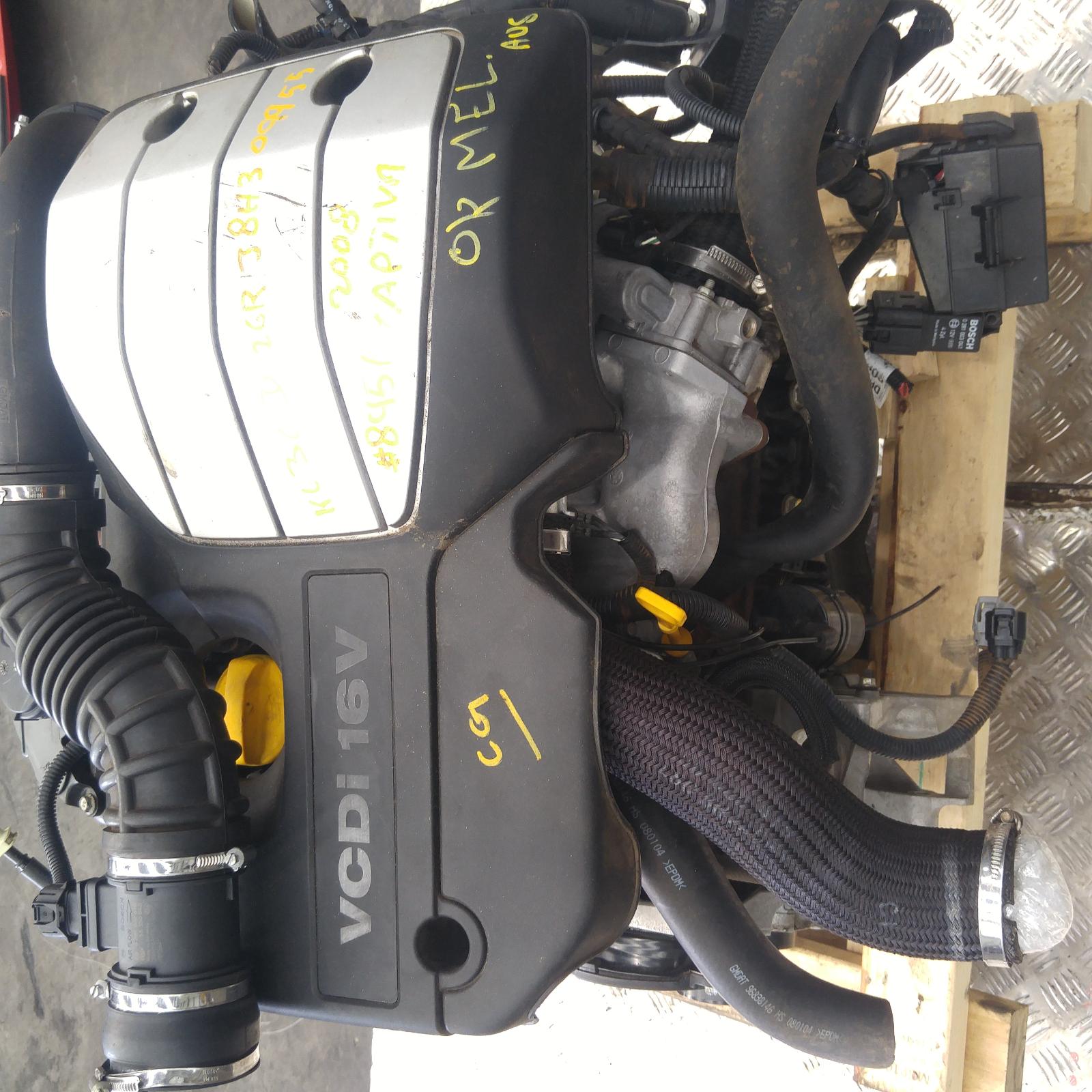 189152, Used engine for 2008 captiva diesel, 2.0, turbo, cg, 03/0702/11