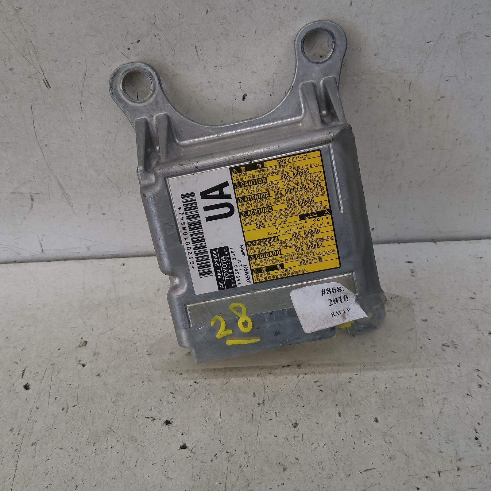 Result Airbag Module/sensor for Toyota Rav4Aus Auto Parts(1011)