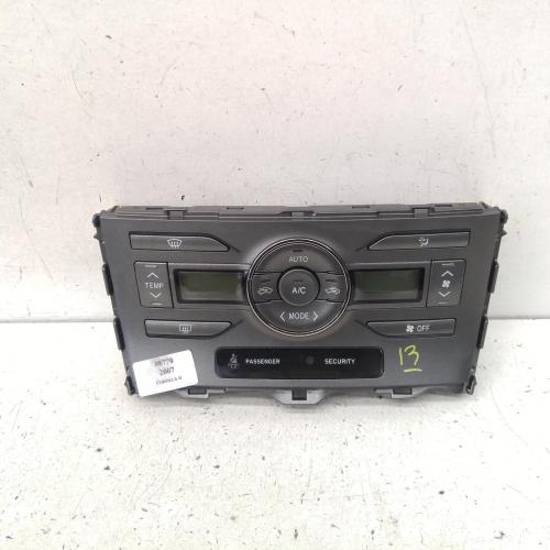 heater/aircon controls