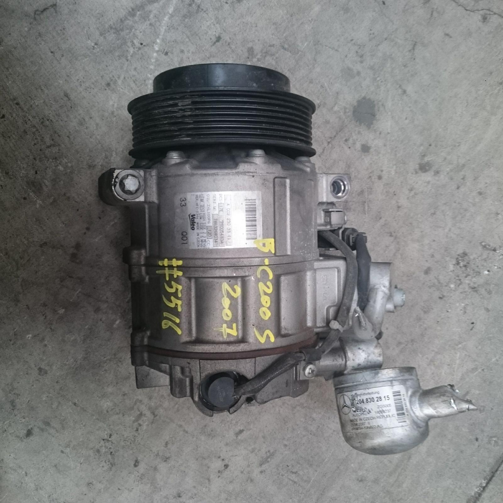 #191969, Used aircon compressor for 2007 c class| w204, 1.8, s/charged ...