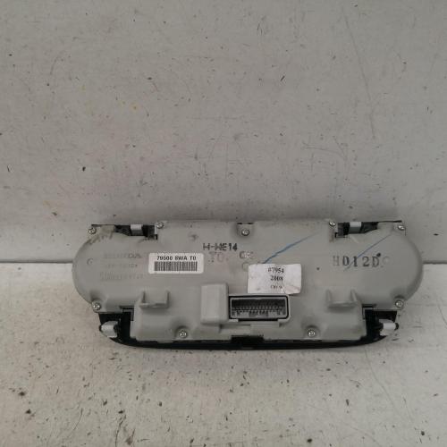 heater/aircon controls