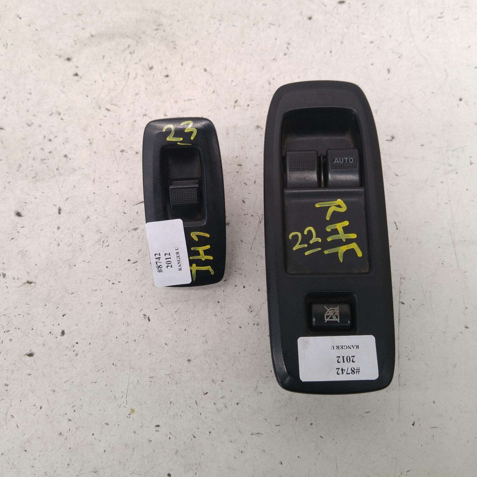 194152, Used power door window switch for 2012 ranger lh front/lh