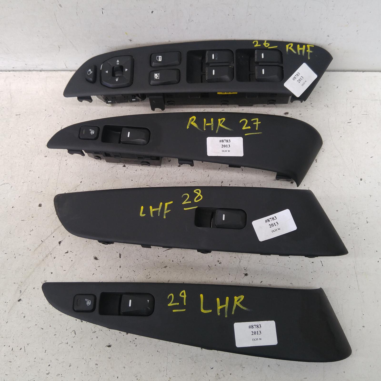 Power Single Window Lifter Switch Door Side Electric Control Button Knob For Sko