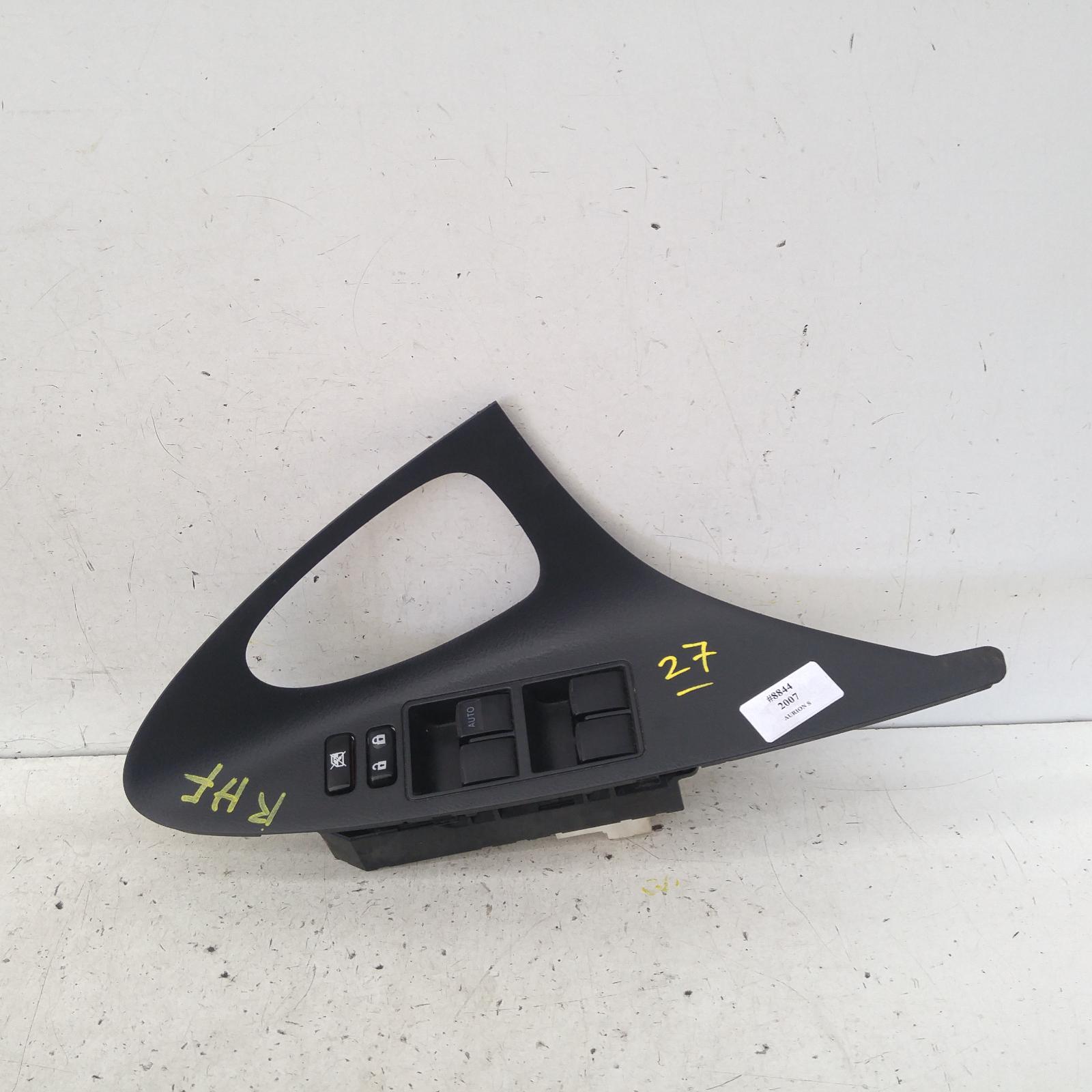 Aurion Power Door Window Switch 2006-2012 rh front (master switch),gsv40r,10/06-03/12 00008844 #194482