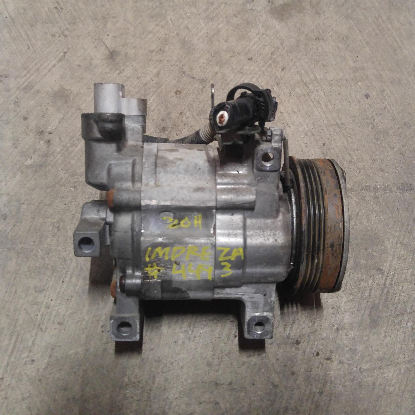  197869 Used Aircon Compressor For 2011 Impreza G3 Ej20 ej25 Petrol 