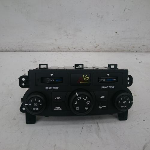 heater/aircon controls