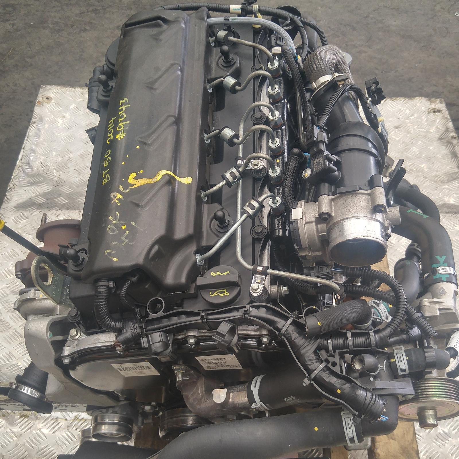200470, Used engine for 2014 bt50 diesel, 3.2, p5at, turbo, upur, 10/11