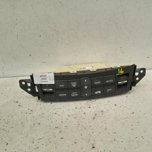 heater/aircon controls