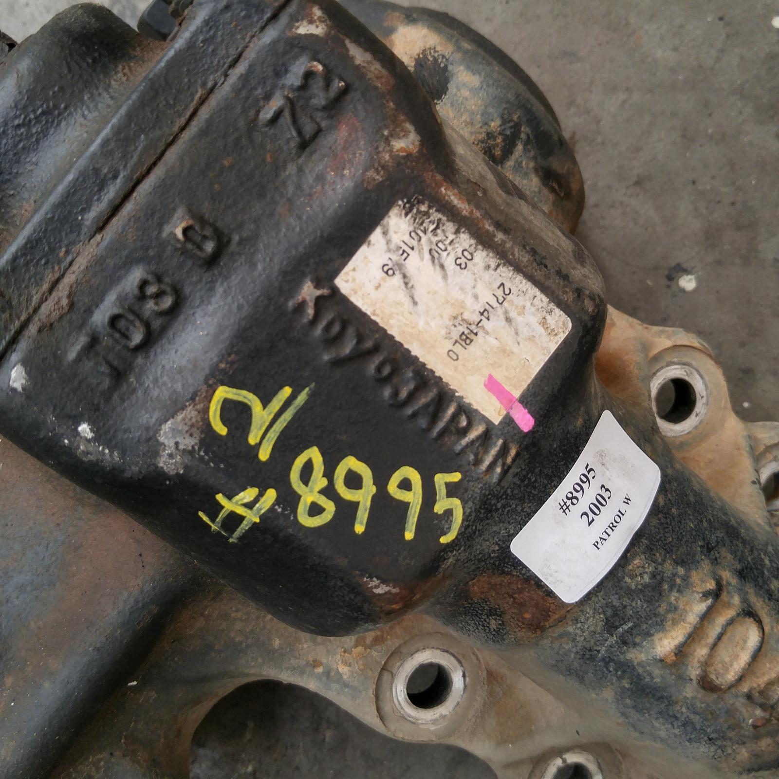 202608, Used steering box/rack for 2003 patrol power steering box
