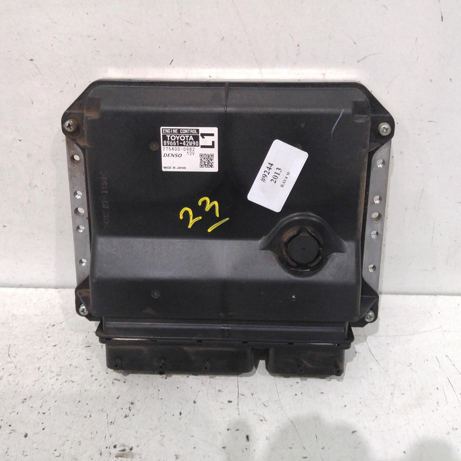 205894, Used ecu for 2012 rav4 engine ecu, 2.4, 2azfe, auto t/m type