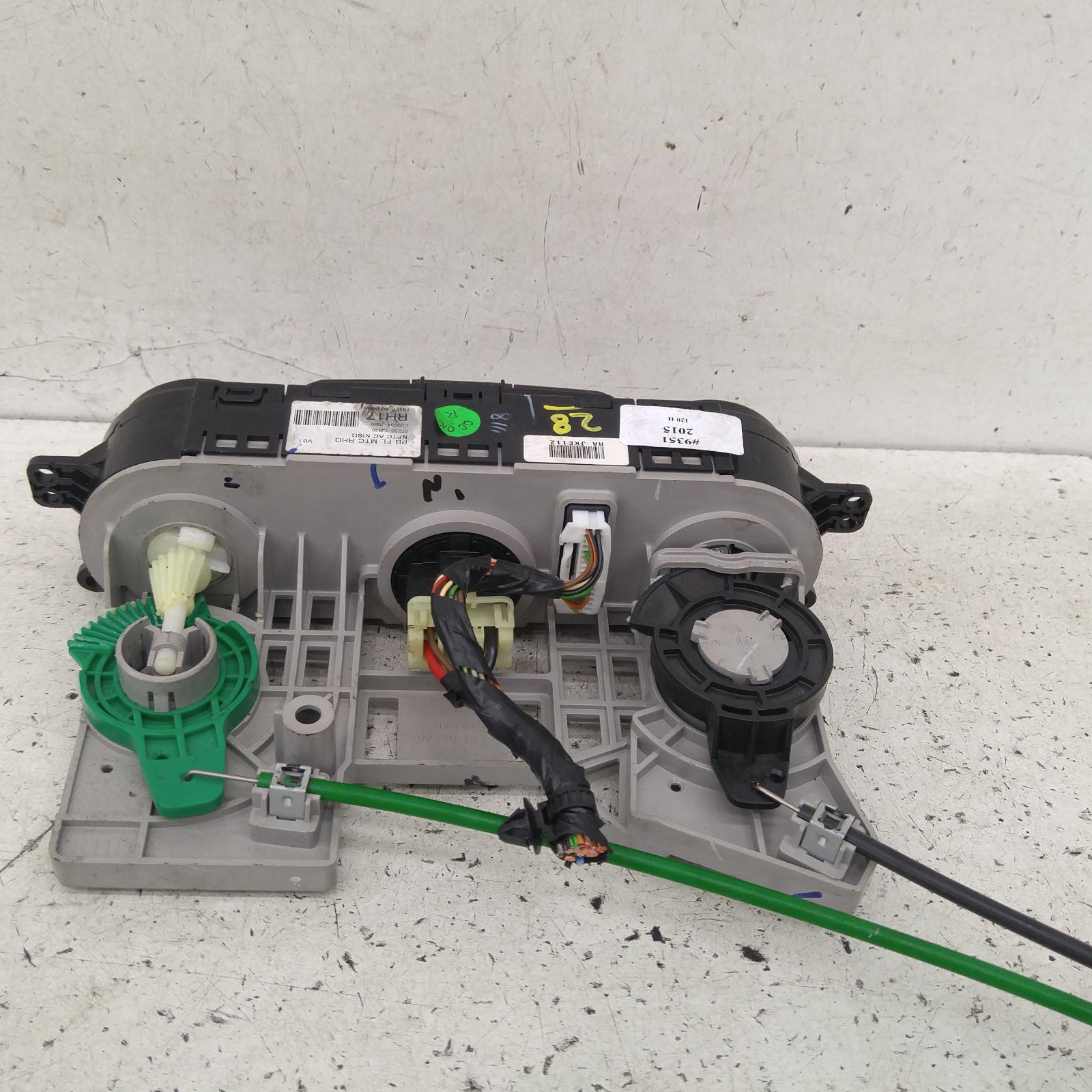 I20 Heater/aircon Controls 2012-2015 pb,non climate type,06/12-12/15 00009351 #206824