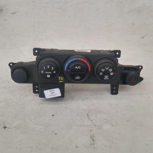 heater/aircon controls