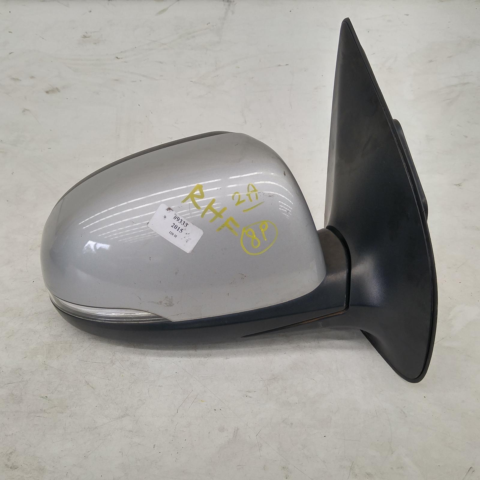 I20 Door Mirror Right 2012-2015 pb,power folding,w/ flasher type,03/12-12/15 00009333 #208360