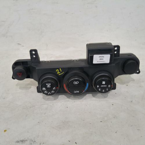 heater/aircon controls