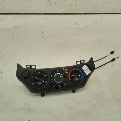 heater/aircon controls