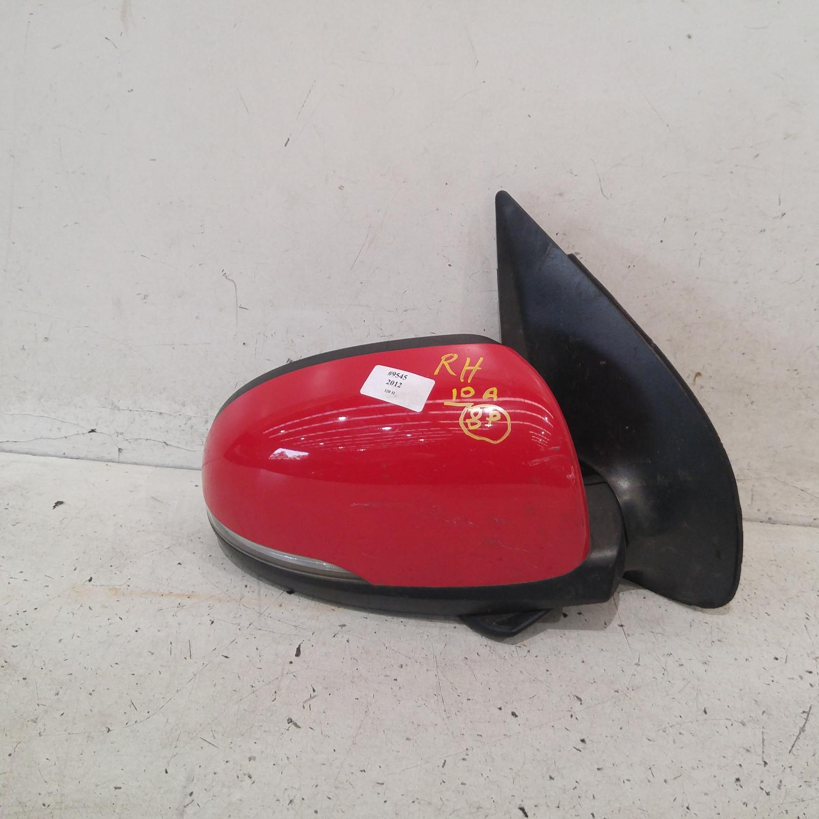 I20 Door Mirror Right 2012-2015 pb,power folding,w/ flasher type,03/12-12/15 00009545 #212203