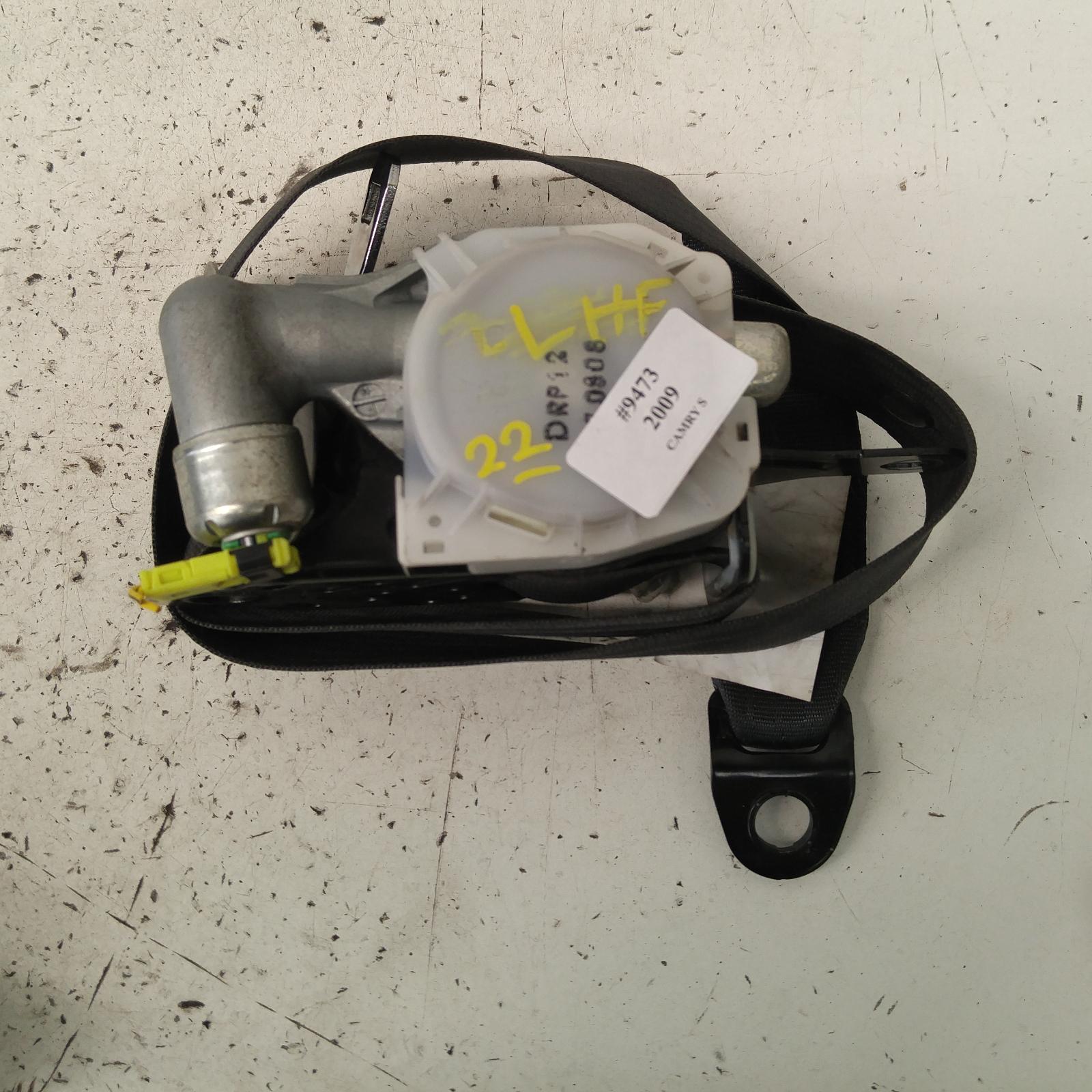 Camry Seat Belt Stalk 2006-2011 lh front,seat belt only,acv40,06/06-11/11 00009473 #213933