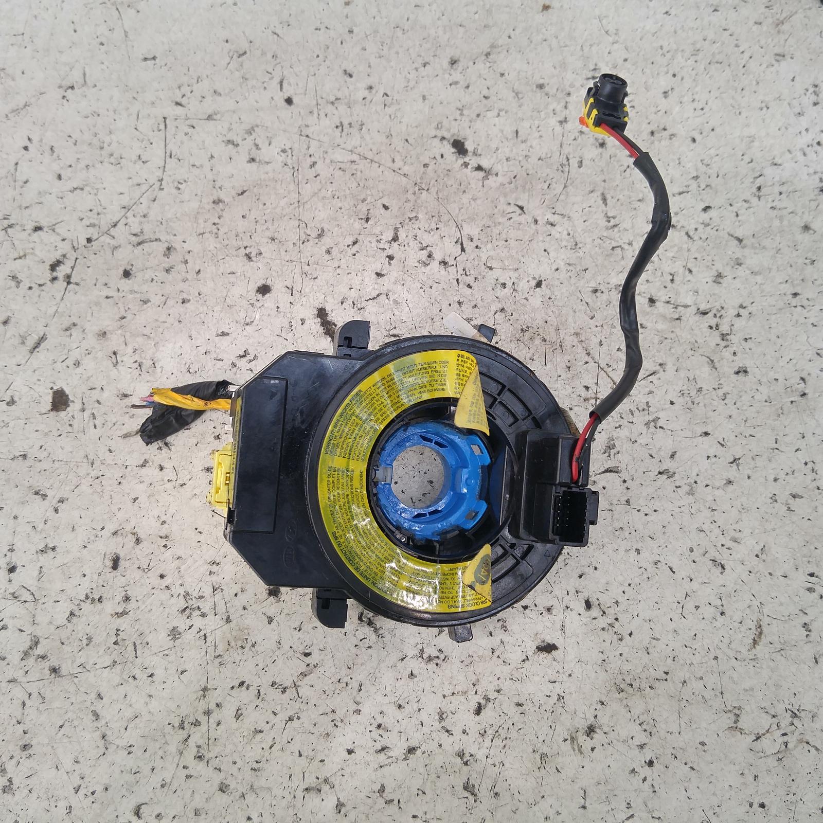 216041, Used airbag module/sensor for 2013 Rio clockspring, ub, hatch