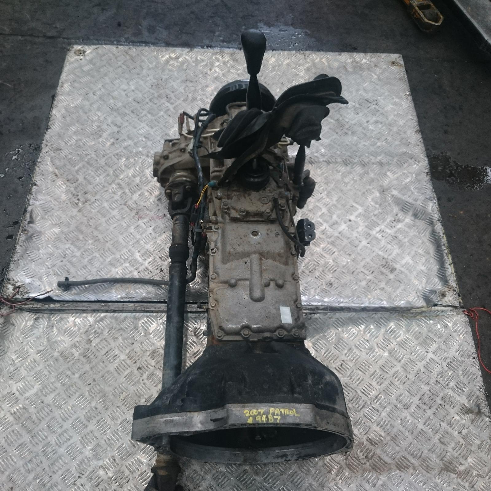 217986, Used transmission/gearbox for 2007 patrol diesel, 3.0, zd30