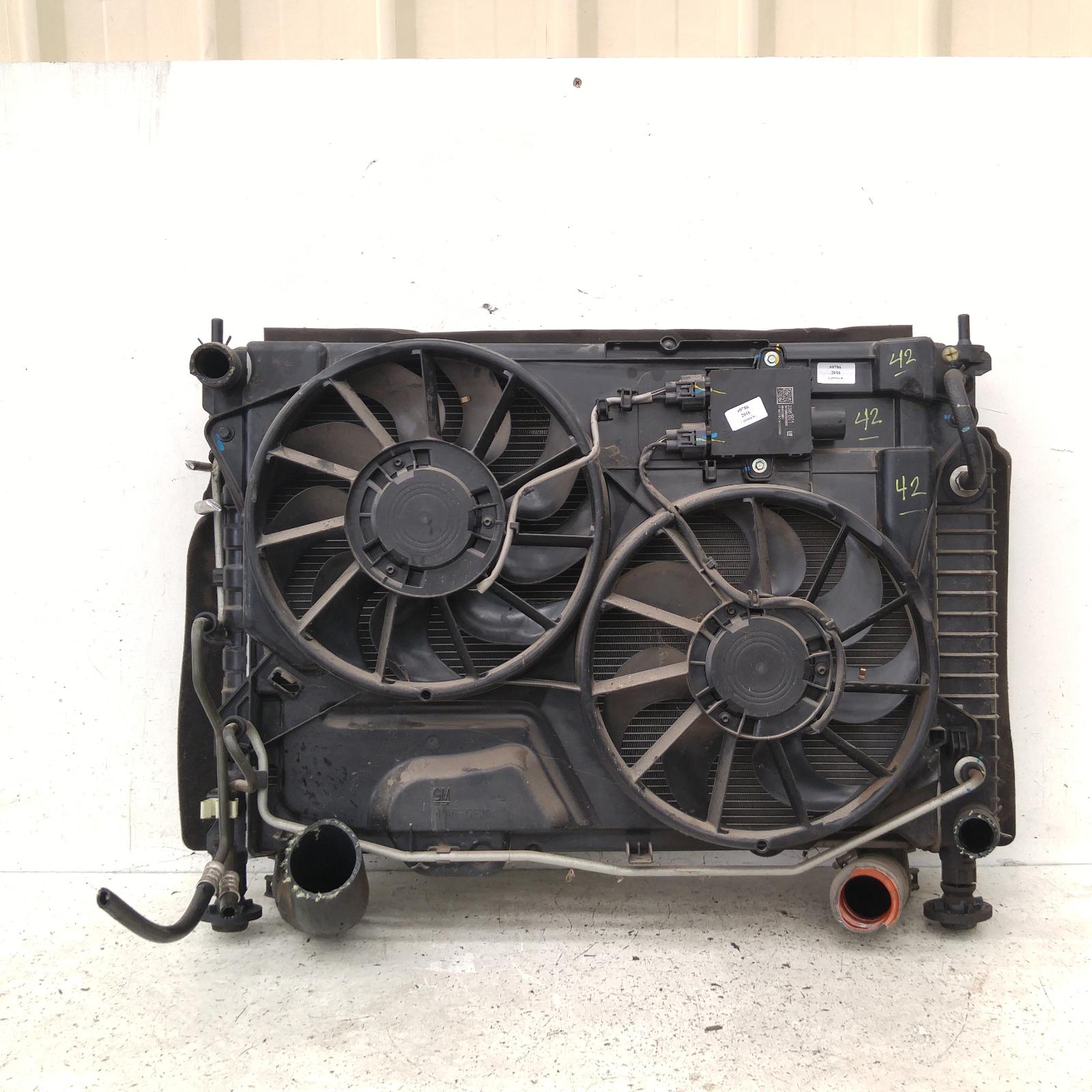218724, Used intercooler for 2016 captiva diesel, 2.2, cg, 01/1112/17