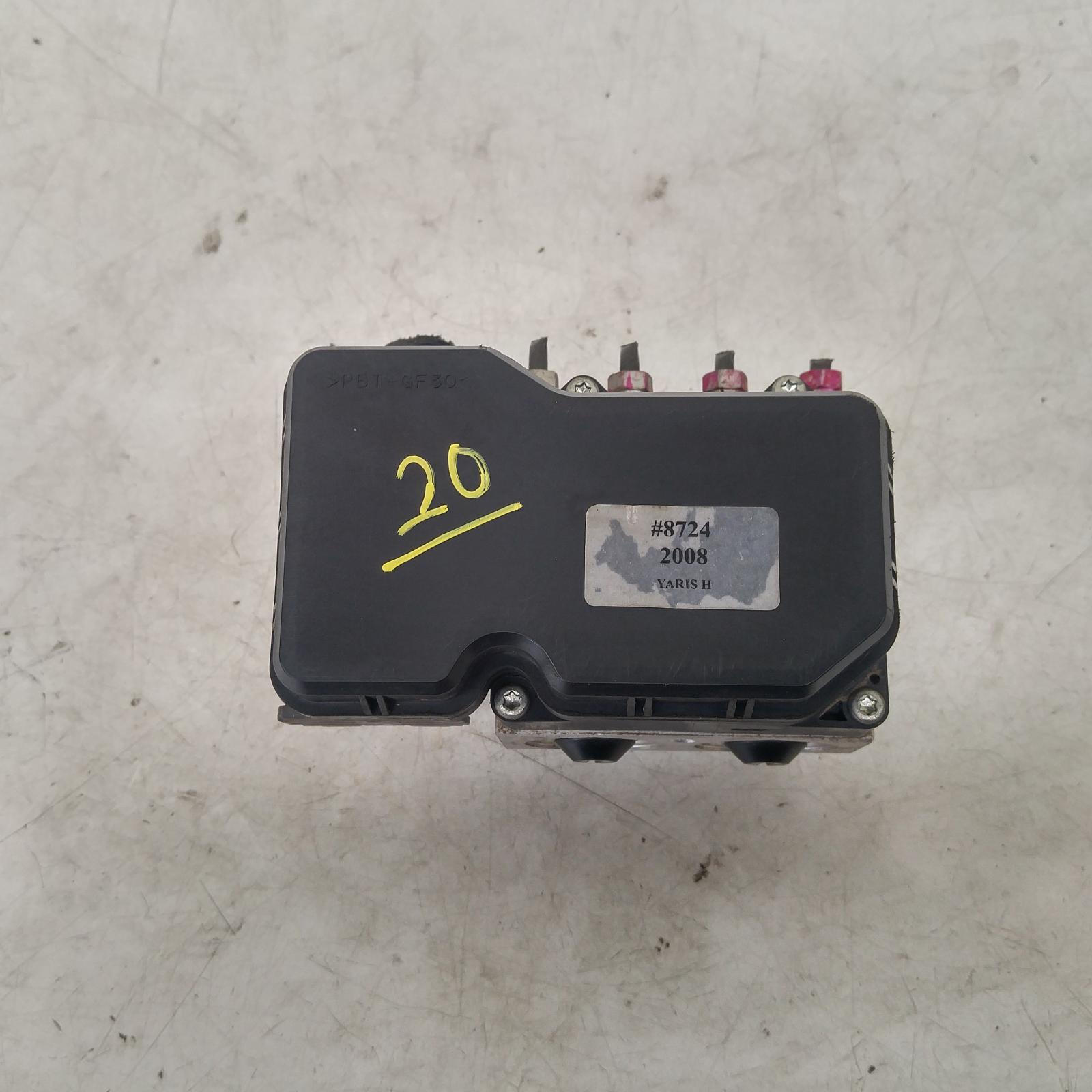 218941, Used abs pump/modulator for 2008 yaris 3dr/5dr hatch, ncp9