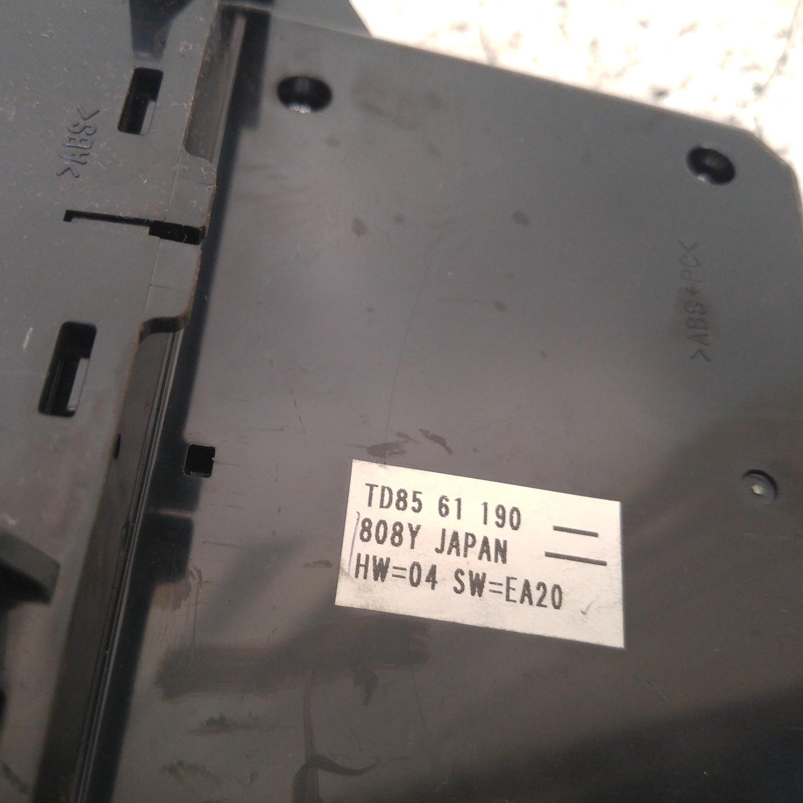 218980, Used heater/aircon controls for 2008 cx9 main control, w