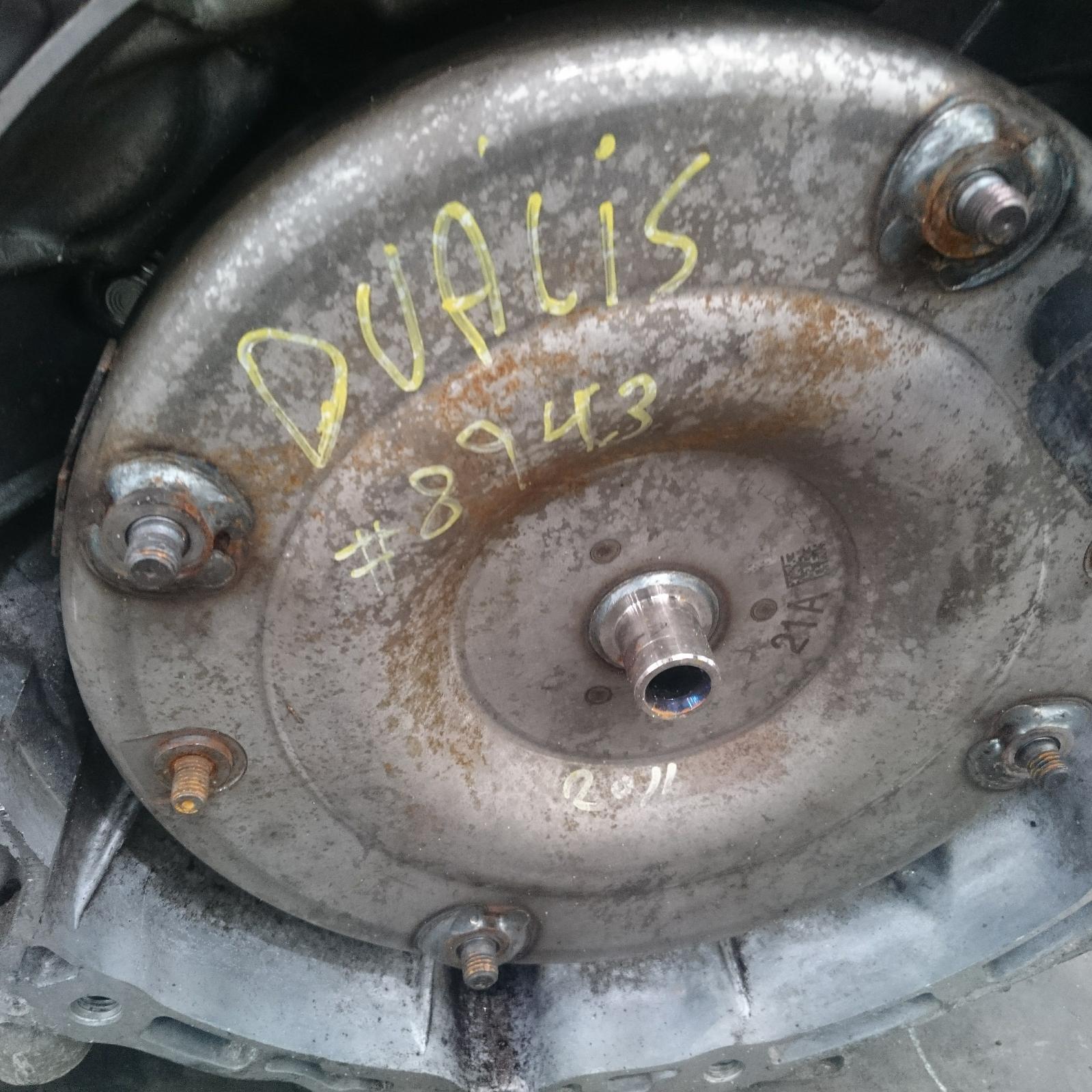 219469, Used transmission/gearbox for 2011 dualis auto, fwd, 2.0