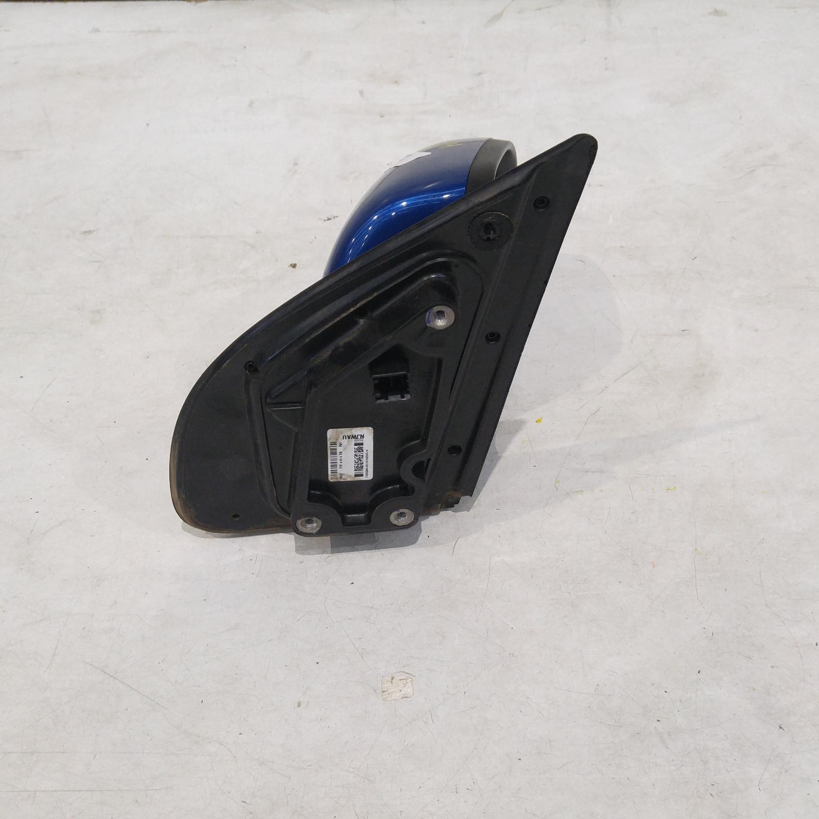 I20 Door Mirror Right 2012-2015 pb,power folding,w/ flasher type,03/12-12/15 00009893 #222310