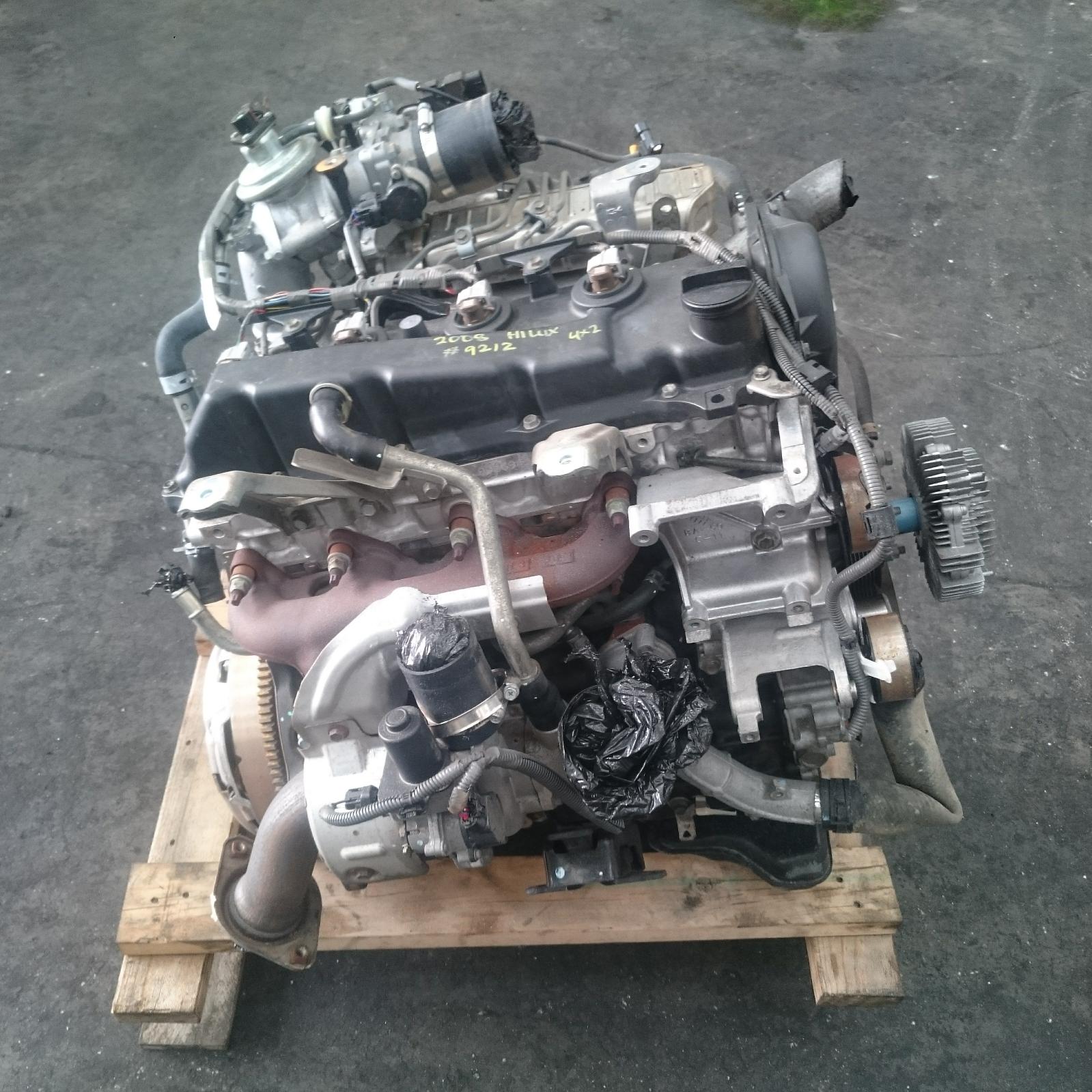 226626, Used engine for 2008 hilux diesel, 3.0, 1kdftv, turbo