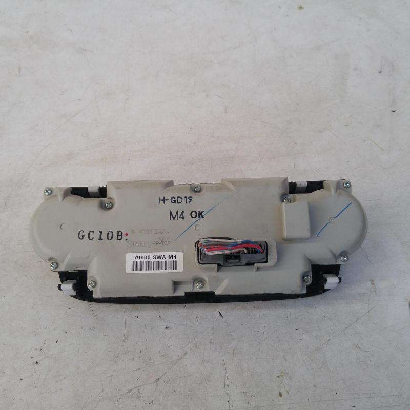 heater/aircon controls