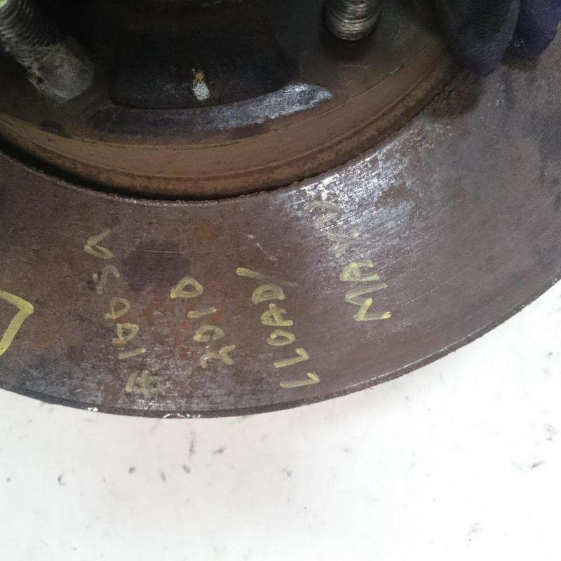 hub assembly front left